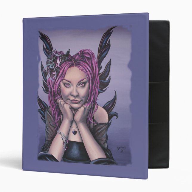 because you're mine faery artwork binder (Front/Inside)
