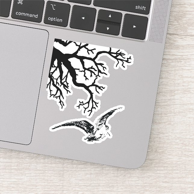 Beccaccia in volo sticker (Detail)