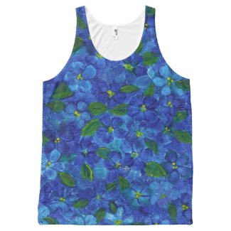 Becca's Flowers Tank Top All-Over Print Tank Top