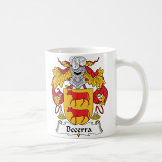 Becerra Family Crest Coffee Mug