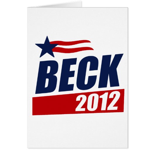 Beck 2012 cards (Front)