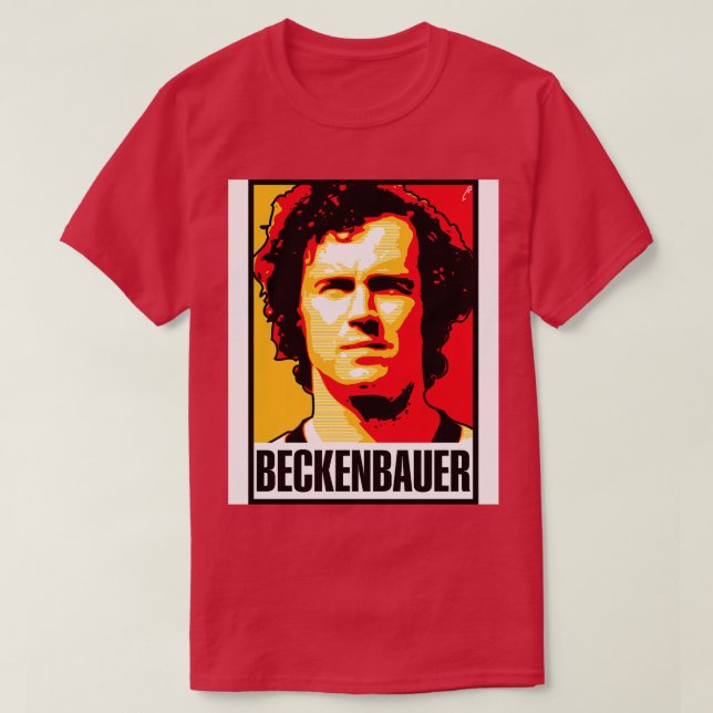 Beckenbauer GERMANY T-Shirt (Design Front)