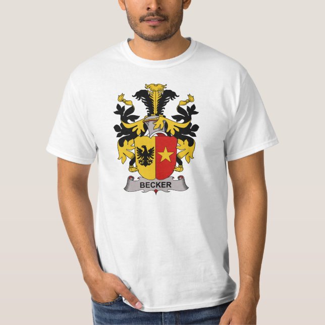 Becker Family Crest T-Shirt (Front)