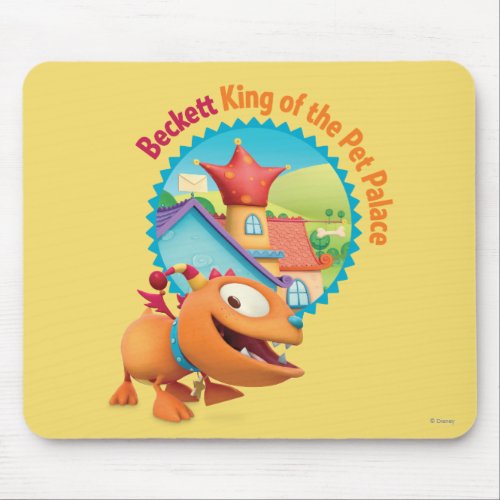 Beckett _ King of the Pet Palace Mouse Pad