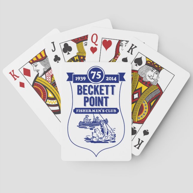 Beckett Point Playing Cards (Back)