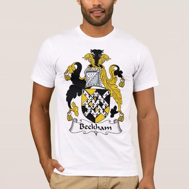 Beckham Family Crest T-Shirt (Front)