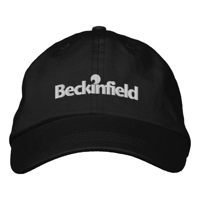 Beckincap Embroidered Baseball Cap (Front)