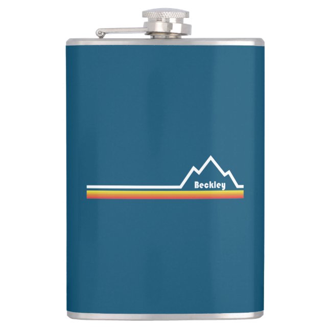 Beckley, West Virginia Flask (Front)
