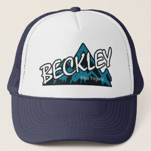Beckley West Virginia Mountains Trucker Hat