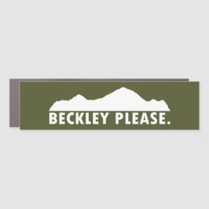Beckley West Virginia Please Car Magnet