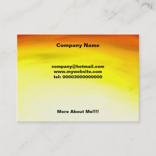 Beckoning Hand Business Card Template
