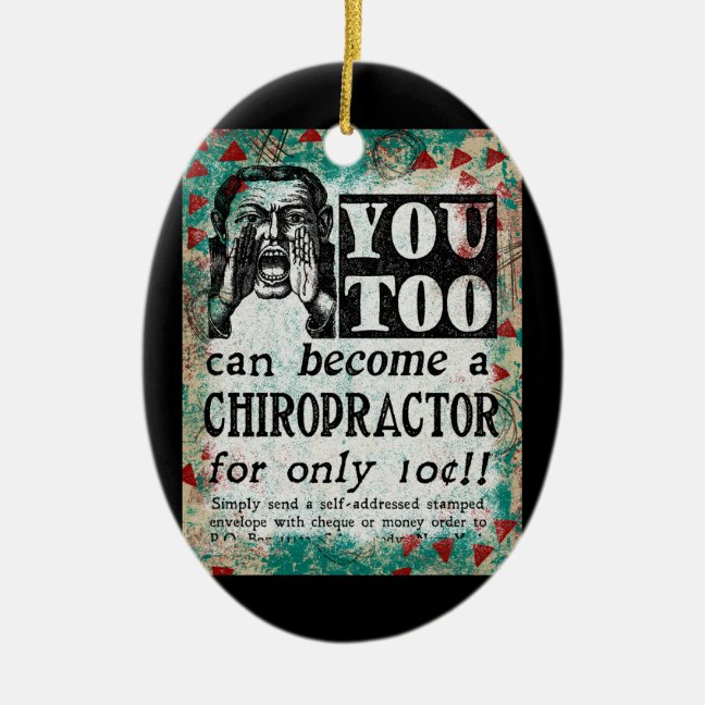 Chiropractor Ornament - You Can Become