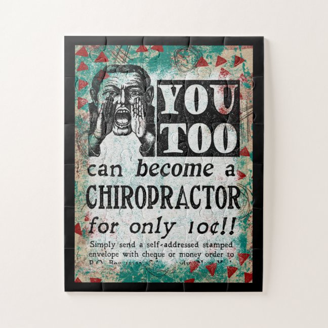 Chiropractor Jigsaw Puzzle - You Can Become