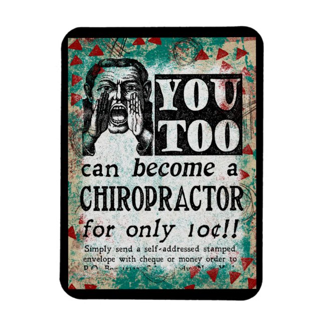 Chiropractor Magnet - You Can Become