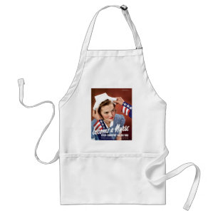 Become A Nurse Adult Apron