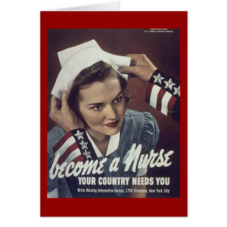 Become A Nurse Recuriting Poster Cards