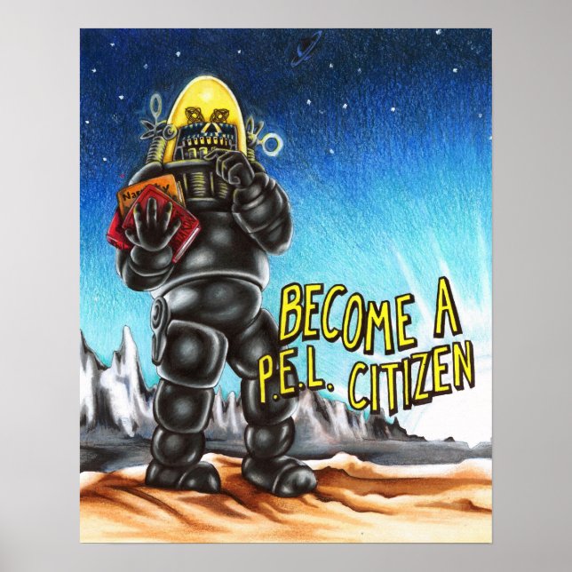 Become a PEL Citizen Poster (Front)