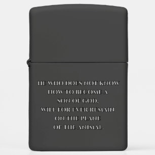 become son of God – engraved spiritual zippo light Lighter