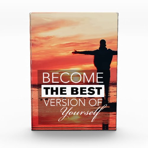Become The Best Version of Yourself III Photo Block