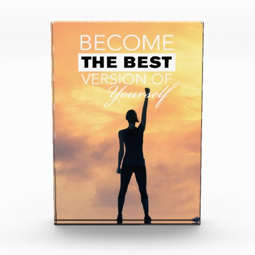Become The Best Version of Yourself V Photo Block