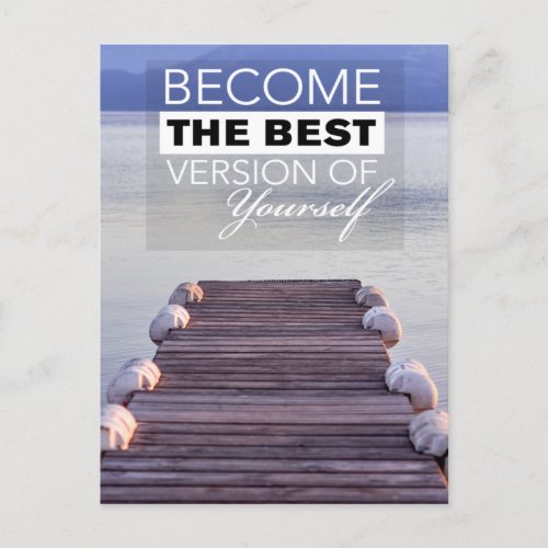 Become The Best Version of Yourself VIII Postcard