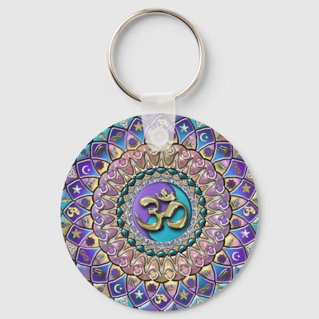 Become the Change Astro Symbols Keychain (Front)