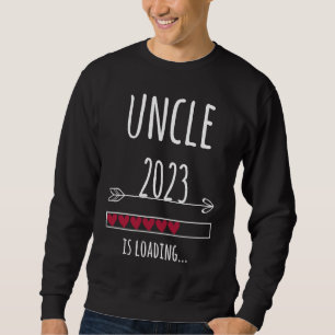 Become Uncle 2023 Pregnancy Loading Sweatshirt