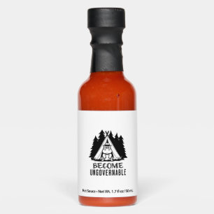Become Ungovernable Funny Baby Hippo Moo Deng Funn Hot Sauces