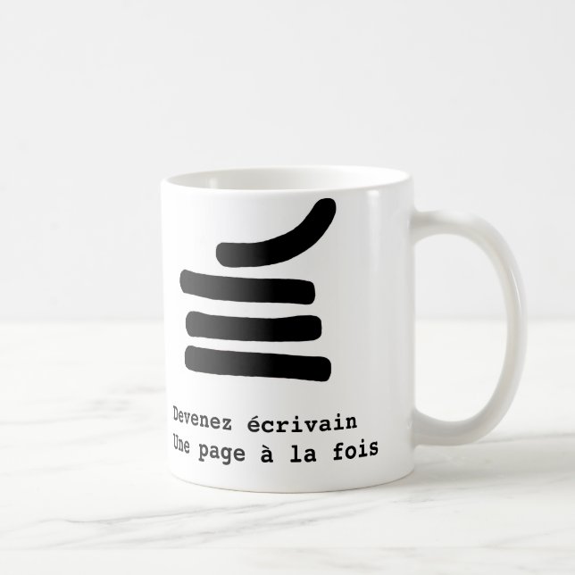 Become writer coffee mug (Right)