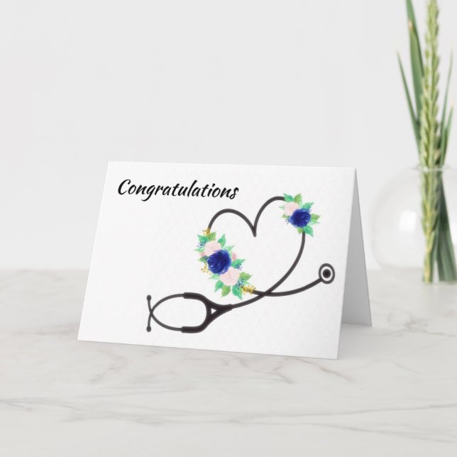 **BECOMING A DOCTOR** FEMALE DOCTOR CARD (Front)