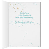 Becoming a Father, Congratulations, Baby in Stars (Inside (Right))