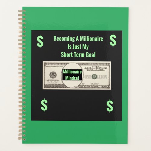  Becoming A Millionaire is my Short Term Goal Planner