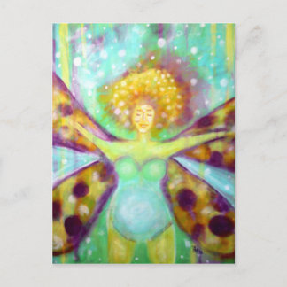 "Becoming Free" Art Postcard