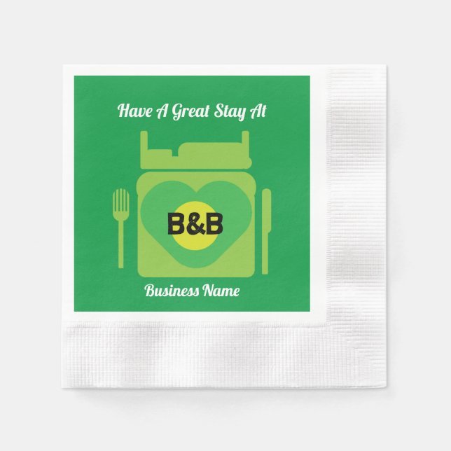 Bed And Breakfast Gifts And Promotion Coffee Mug N Napkins (Front)