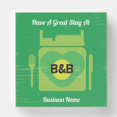 Bed And Breakfast Gifts And Promotion Coffee Mug N Wooden Box Sign