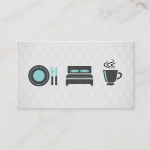 Bed and Breakfast Hotel Business Card