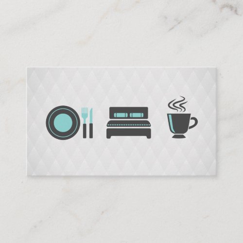 Bed and Breakfast  Hotel Business Card