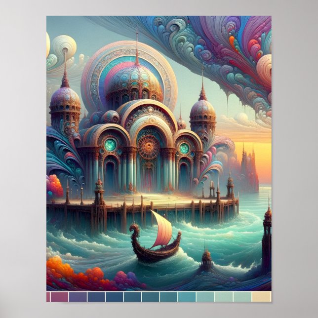 Bed and breakfast on mars poster (Front)