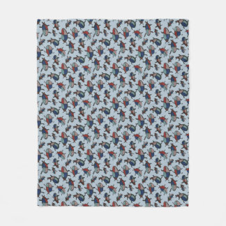 Bed Beetle Fleece Blanket
