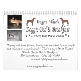 Bed & Breakfast Calendar