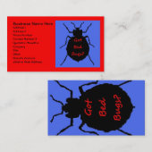 Bed Bug Business Card | Zazzle