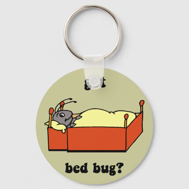 Bed bugs keychain (Front)