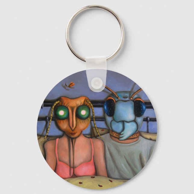 Bed Bugs Keychain (Front)