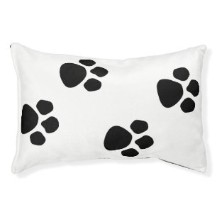 Bed Cute Dog Paws Close-Up  Adorable Pet Prin