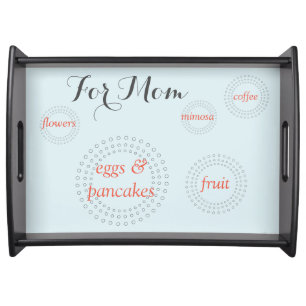 Bed in Breakfast   Mother's Day   Personalized Serving Tray