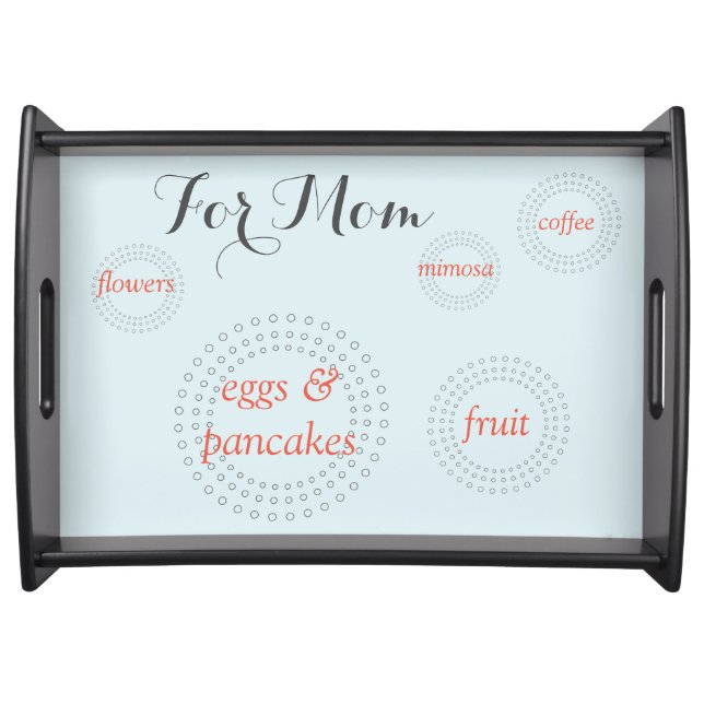 Bed in Breakfast | Mother's Day | Personalized Serving Tray (Front)