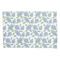 Bed of Blue Hydrangeas Classic Coastal New England