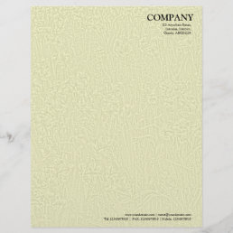 Bed of Daffodils Texture - Pale Yellow Letterhead