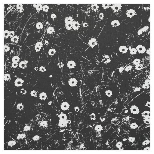 Bed of Daisies HC - Black and White Fabric