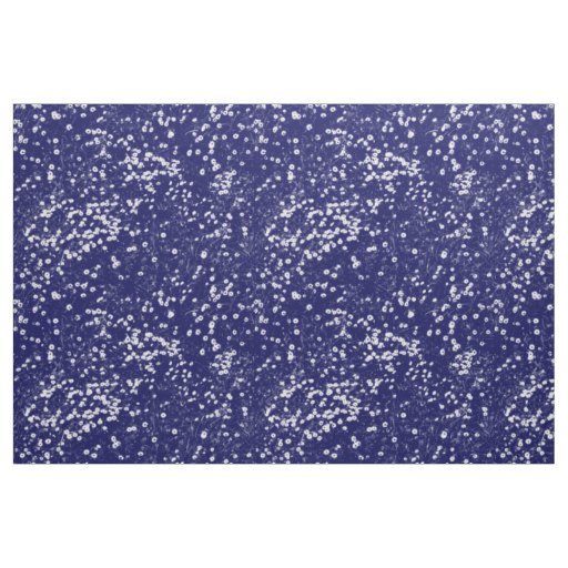 Bed of Daisies HC - Indigo and White Fabric
